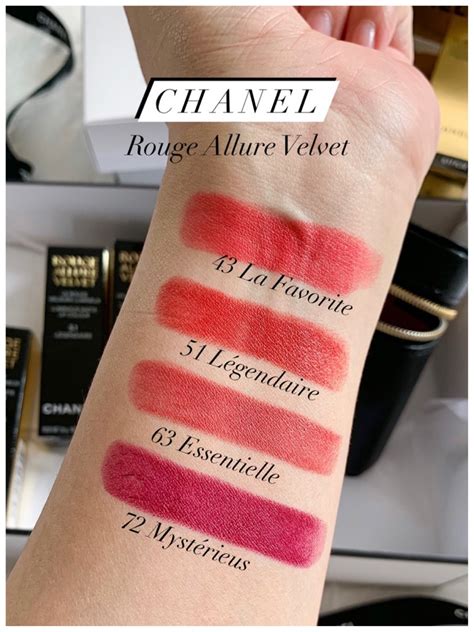 chanel rouge allure velvet 43|chanel rouge allure velvet vie.